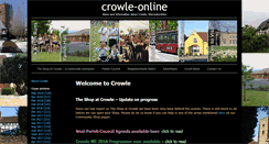 Desktop Screenshot of crowle-online.co.uk